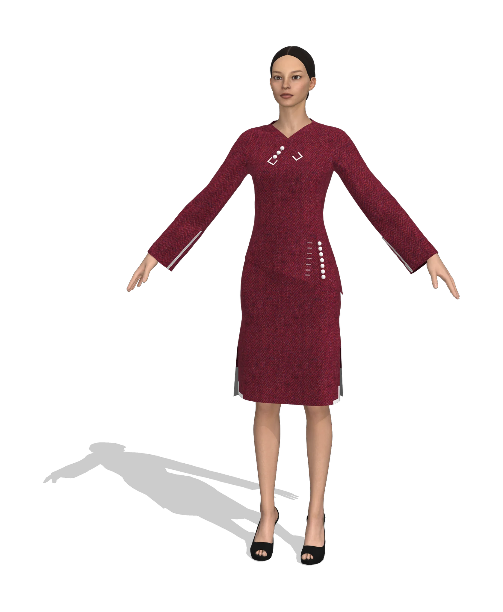 KDscion w204 full sleeve long duo-suit